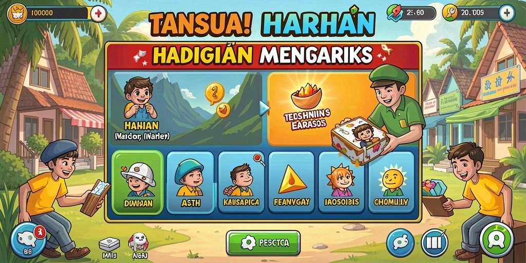 gx88 - Beragam karakter unik untuk dipilih.